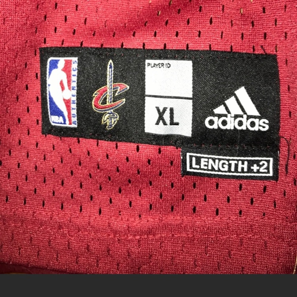 Cleveland Cavaliers Jersey Adidas LeBron James 23 Ohio NEW XL - Picture 4 of 6